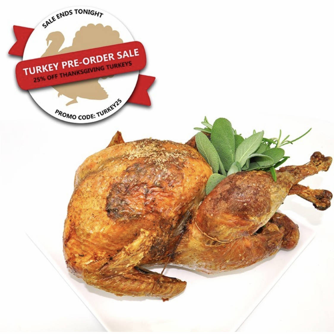 Turkey Pre-Order Sale Social Post